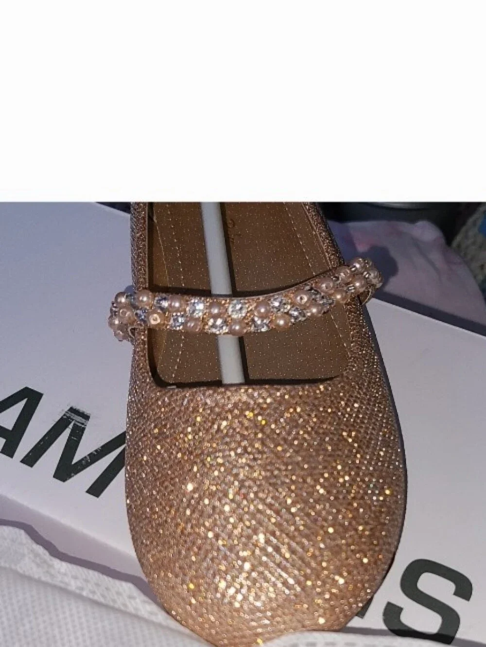 Dream Pairs shimmering rose